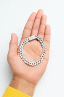 Bold Link Silver Bracelet