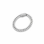 Bold Link Silver Bracelet