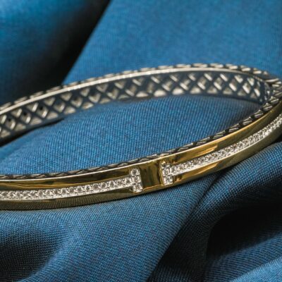 Pure Silver Diamond Cut Kada