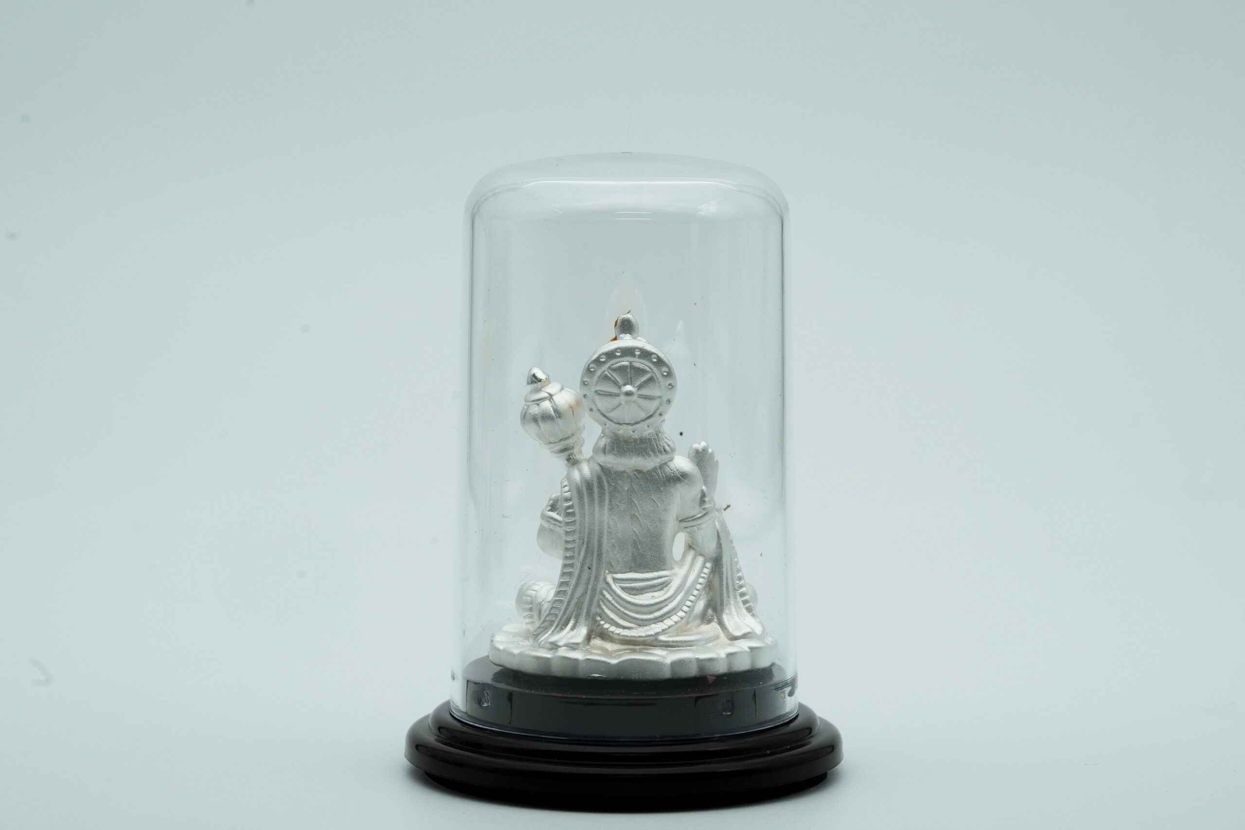 Hanuman Blessing Silver Idol - Image 3