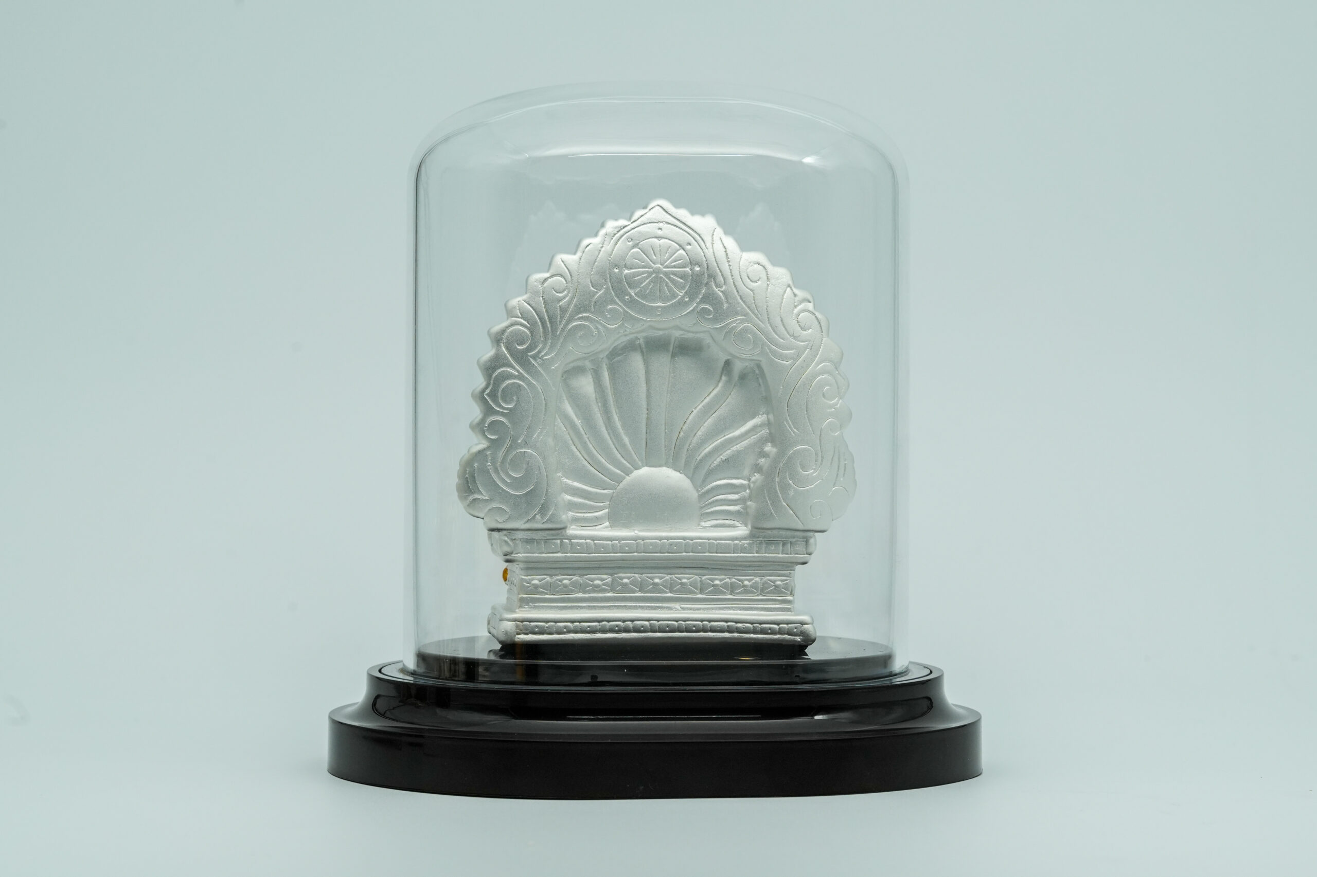 Lord Ram Goddess Sita Silver Idol (Ram Darbar) - Image 3